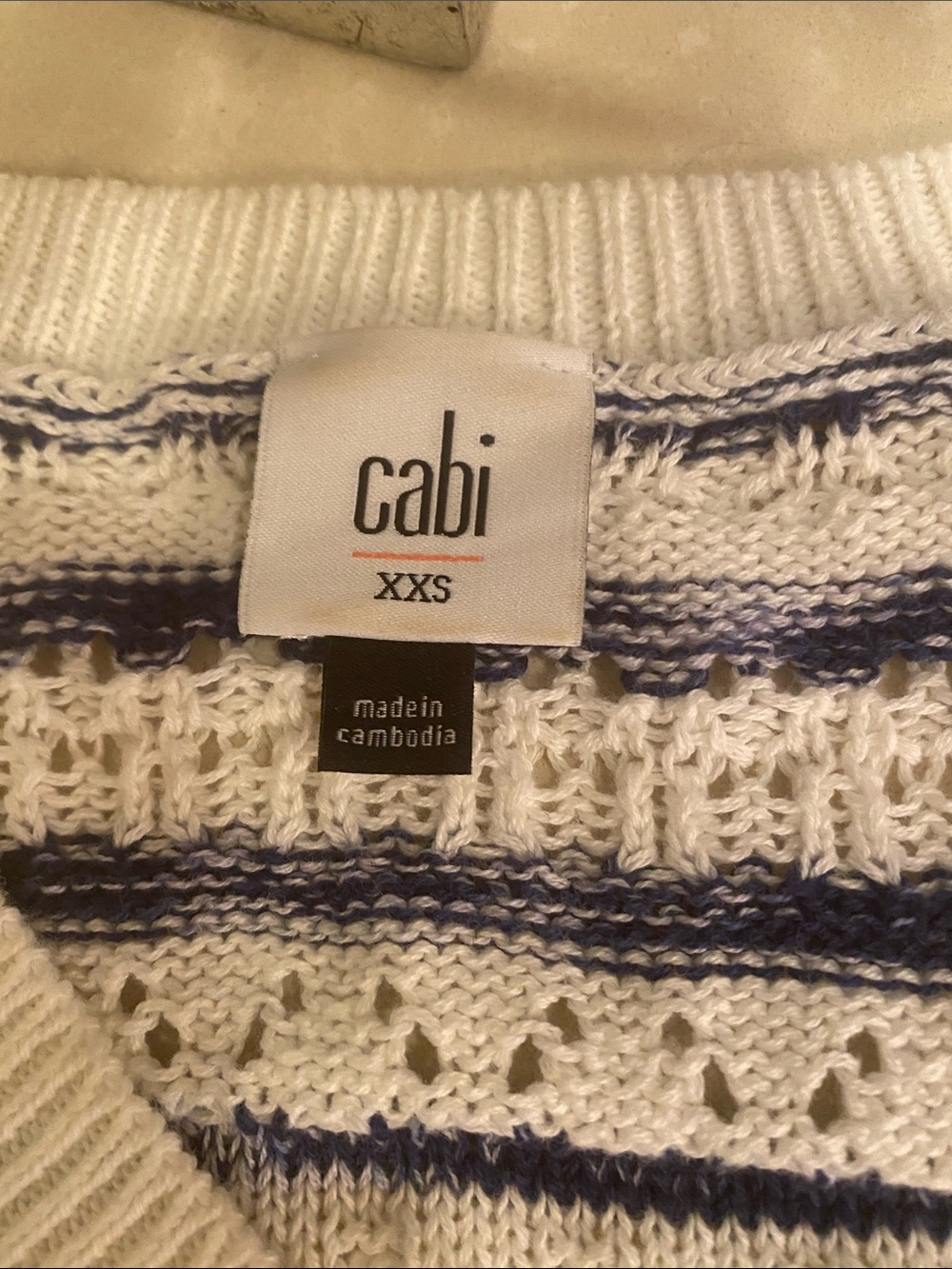 Chic CAbi  Peace pullover sweater - Picture 7 of 13